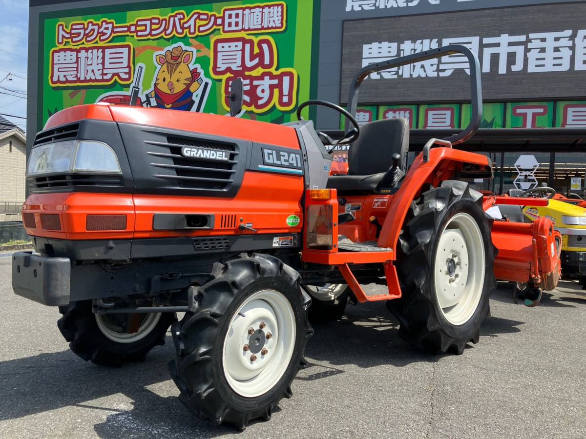 三重県桑名市】【現状販売】クボタ トラクター GL241 24馬力 580時間 