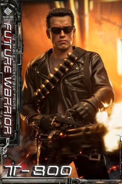 未開封Hot Toys ホットトイズ ターミネーター バトルダメージ T-800