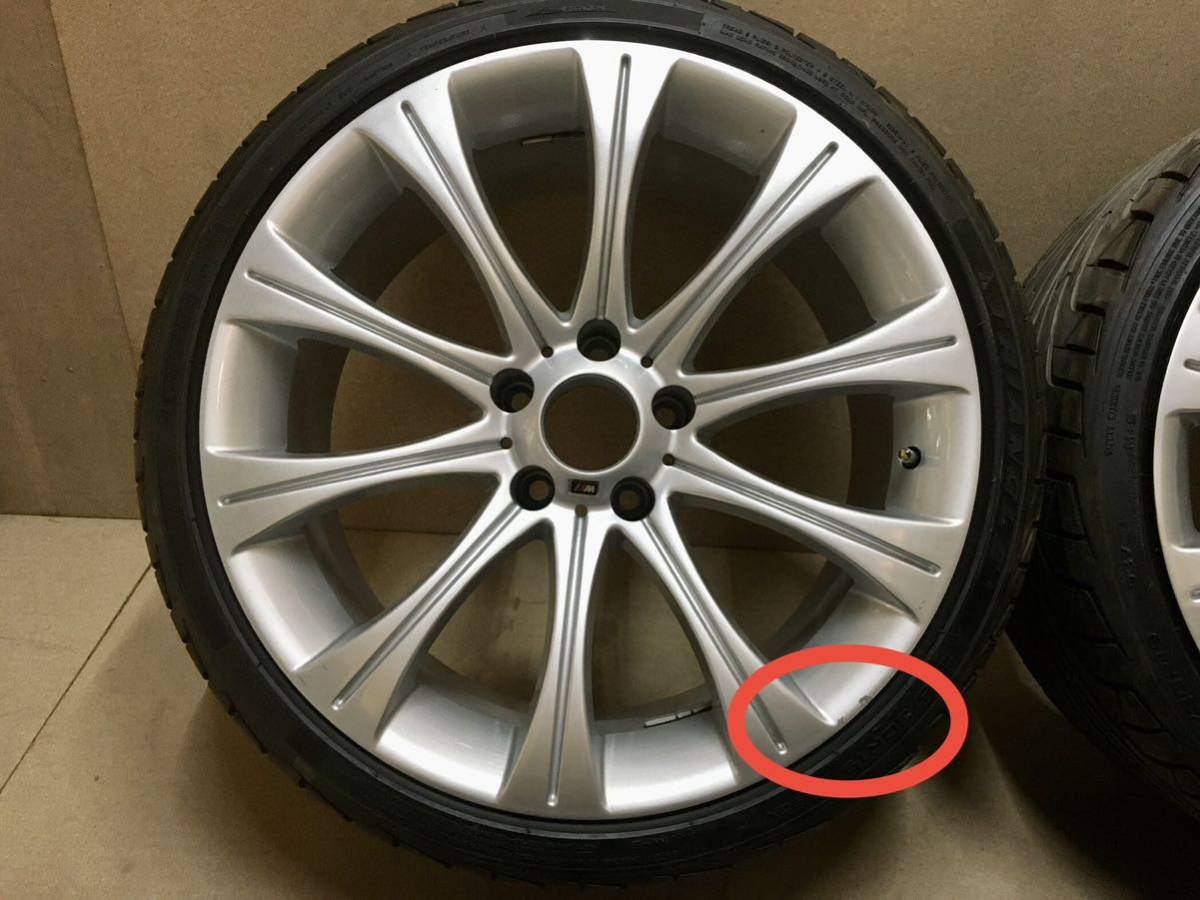 BMW Mスポーツ純正？19インチ タイヤホイールセット バリ山 E90 E46 