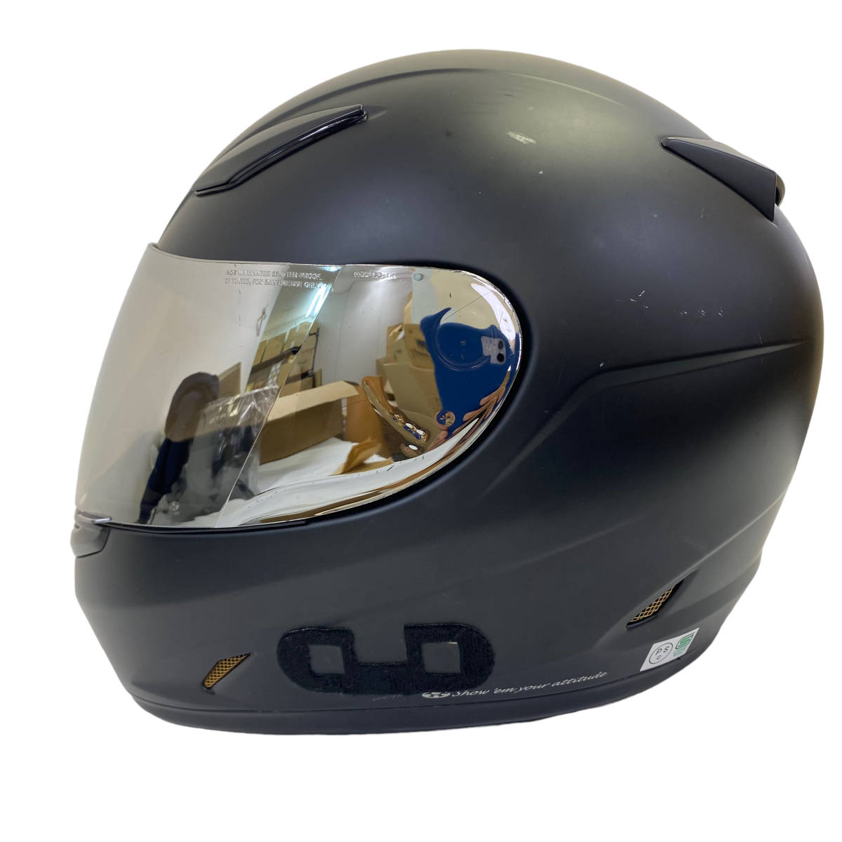 カブト FF-R3 57-58cm mサイズ♪ FF-R3 カブト OGK ホワイト FF－RⅢ M