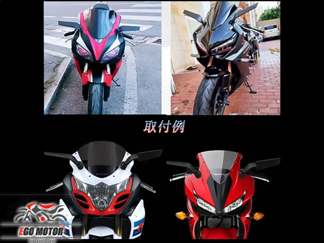 専用です a182 バイク ウイング ミラー スリム 可変 カウルミラー ZX6R ZX-6R