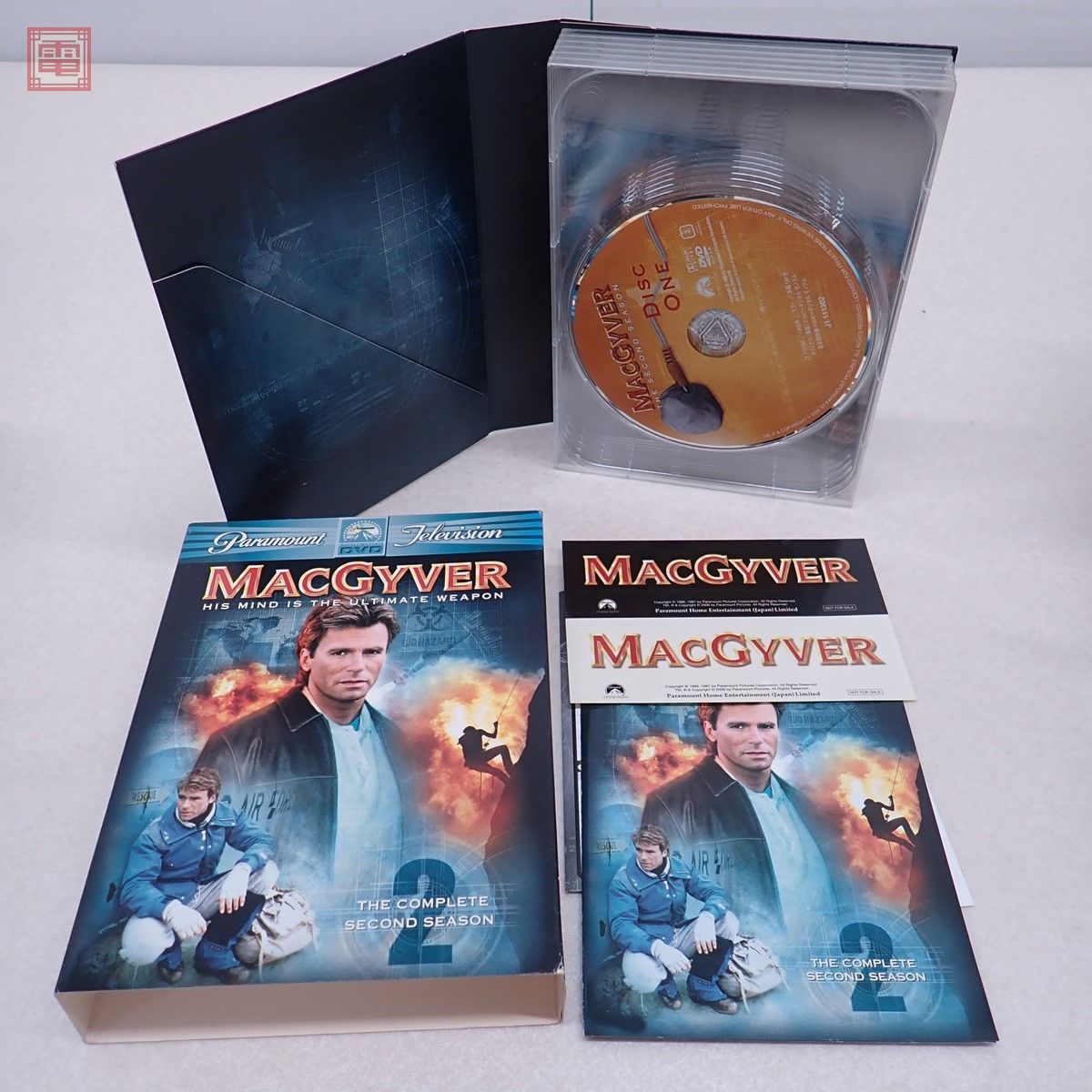 冒険野郎マクガイバー DVD BOX まとめて7巻セット 全揃い MacGyver