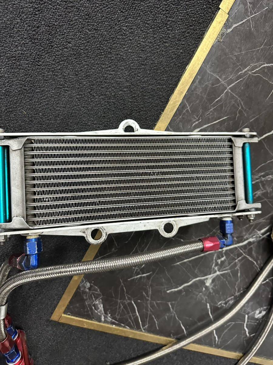 CBX400F オイルクーラーサイド廻し アクティブ EARL'S cbx400f cbx550f
