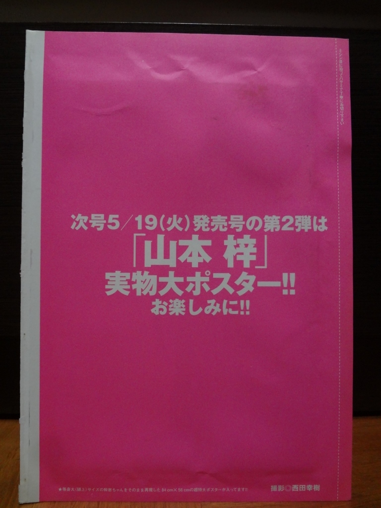 【未開封】Aimer 5周年記念特大ポスター 原幹恵 未開封 実物大ポスター 漫画アクション 復刊5周年記念 2号連続