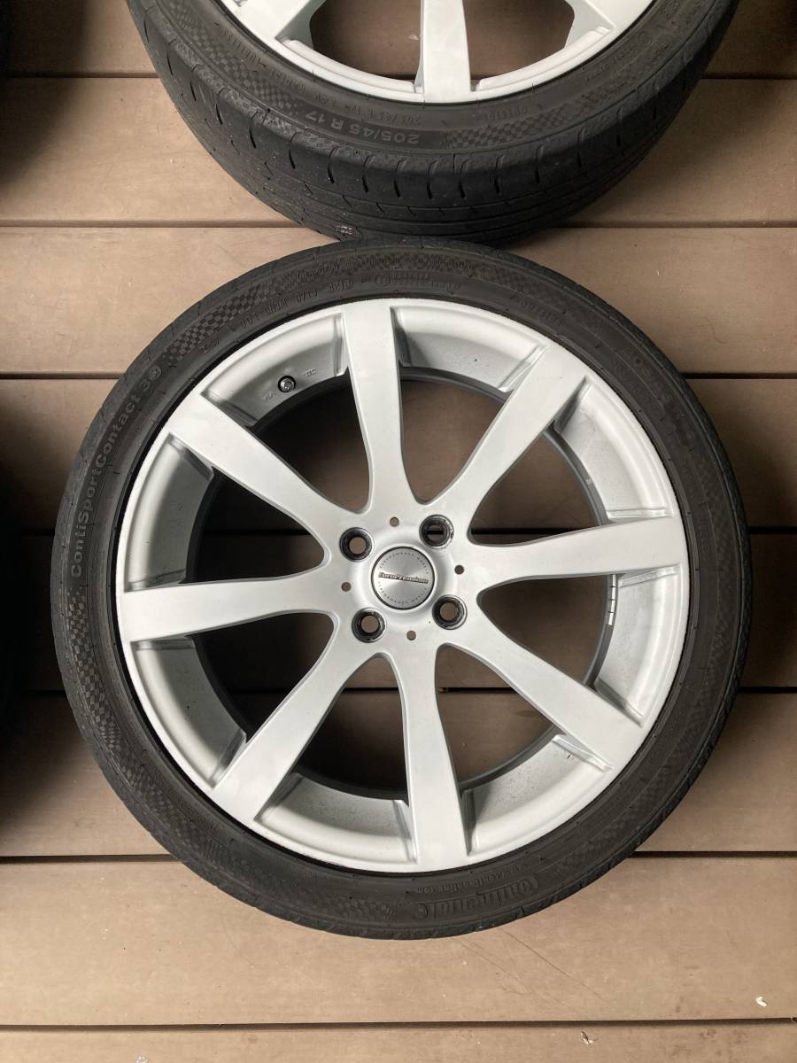 BMWミニ NCP81シエンタ等　17インチ　7J ET43