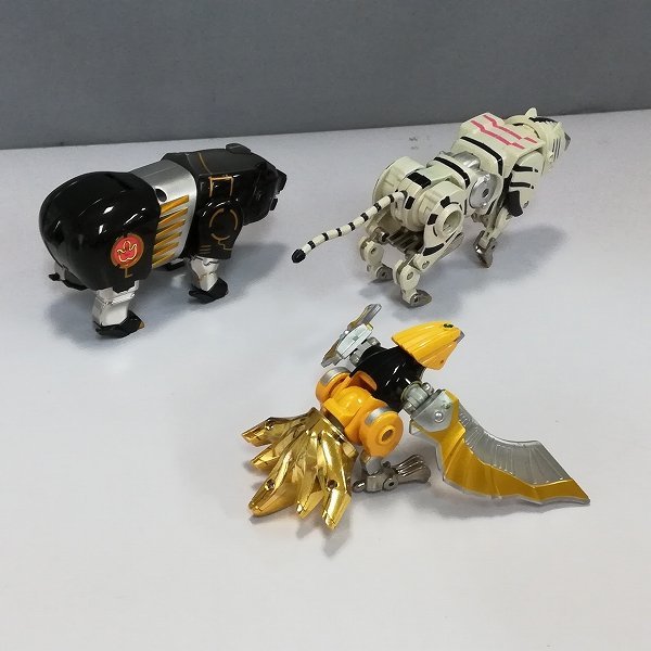 mP413b [難有] バンダイ 百獣戦隊 ガオレンジャー DX 超合金 百獣合体  