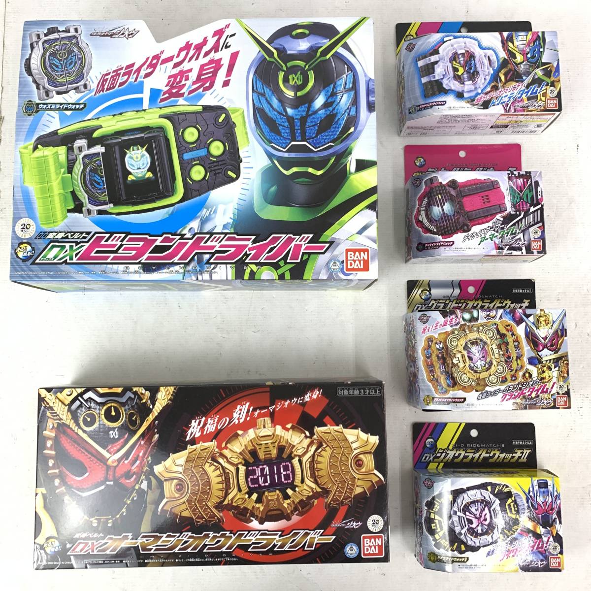 17283)△ 仮面ライダージオウ変身グッズセット【変身ベルト＜オーマ 