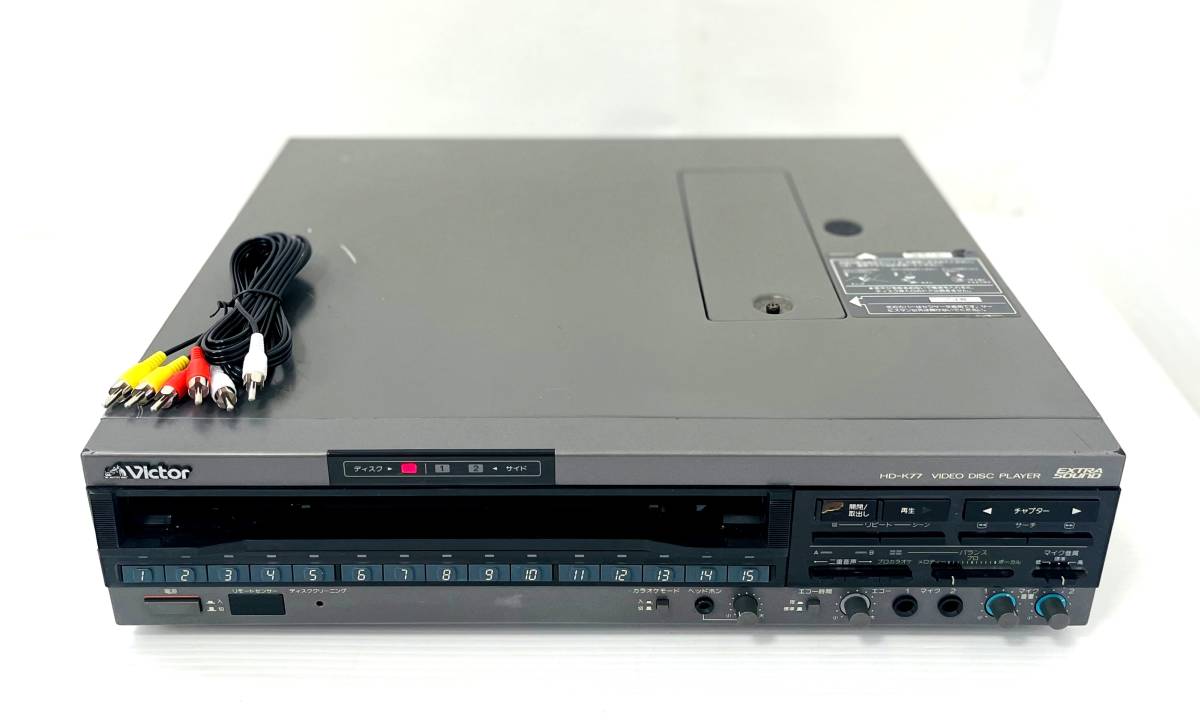 希少】Victor ビクター VHDプレーヤー HD-K60 ビデオディスク 【公式通販】