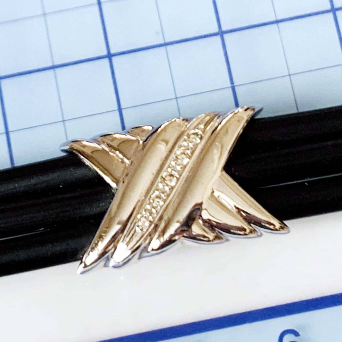美品 天然ダイヤ0.03ct Re.Max刻印 シルバー銀製 ブレスレット 