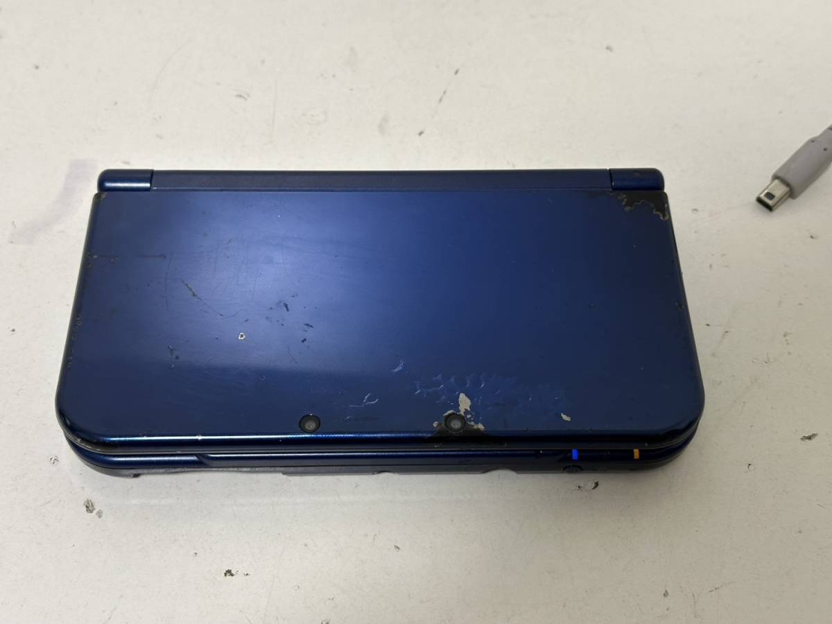 任天堂 New ニンテンドー 3DS LL メタリックブルー 本体 タッチペン SD  
