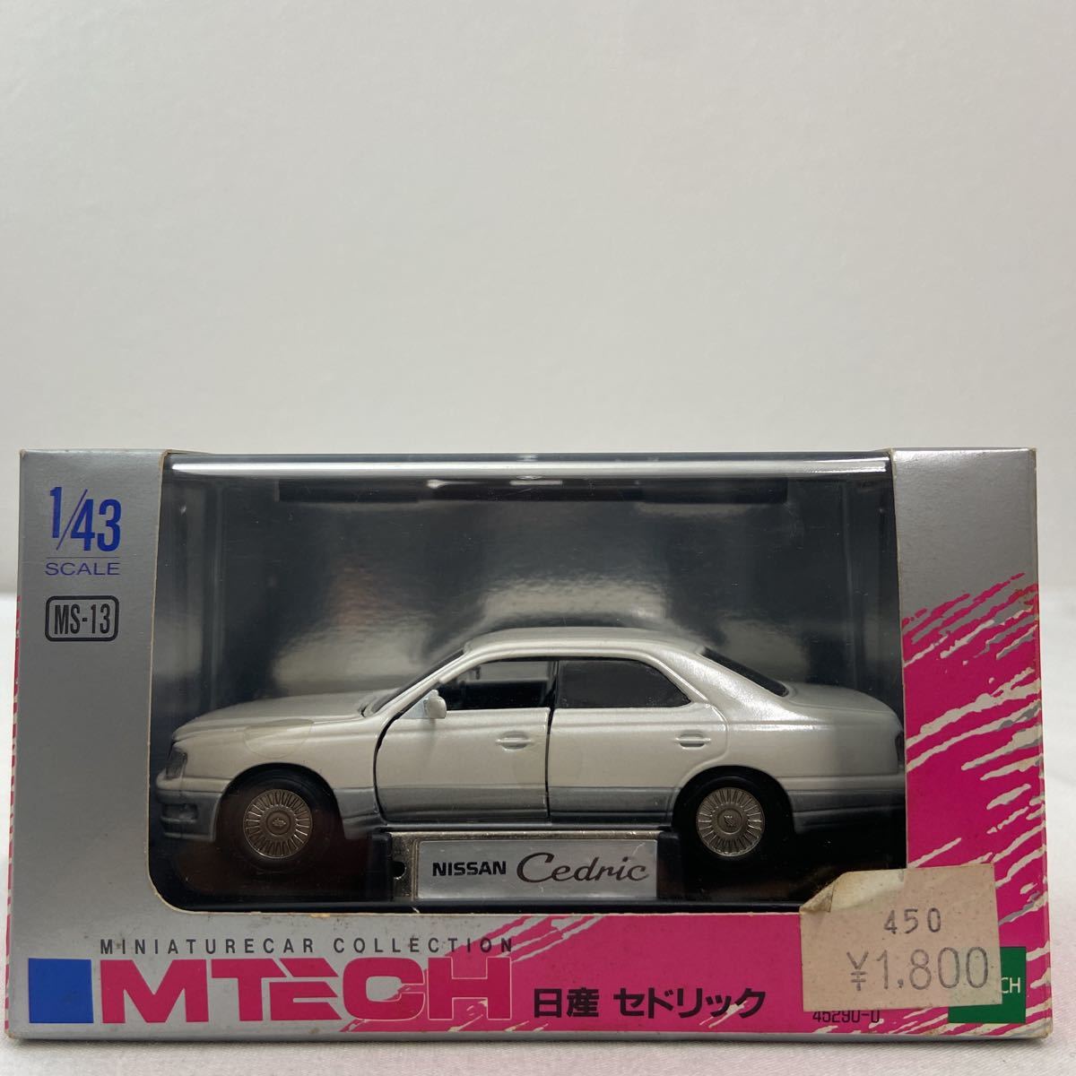 MTECH 1/43 NISSAN CEDRIC White エムテック 日産セドリック ホワイト