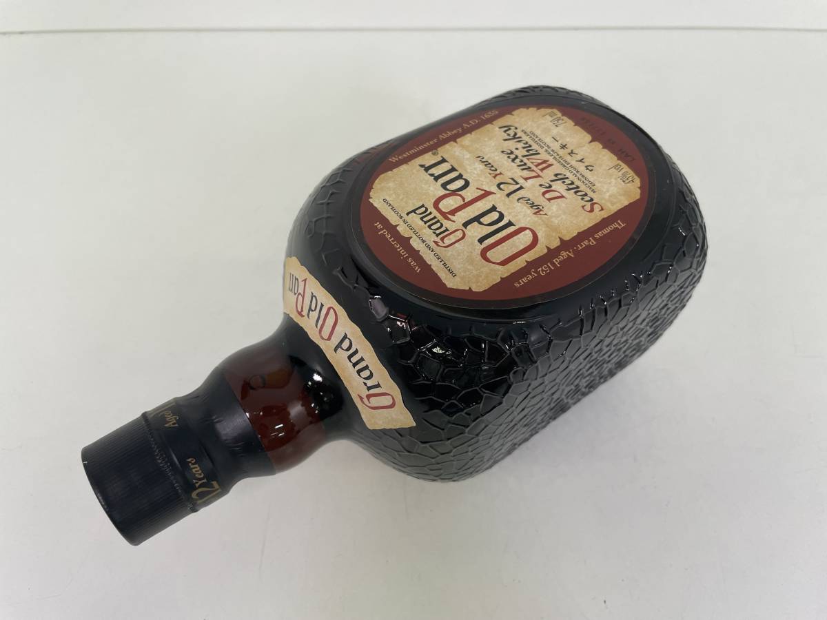 F0505-310 9759【1円スタート】 グランド オールドパー　Grand Old Parr　12年　スコッチウイスキー　750ml　43%　未開栓　古酒_5