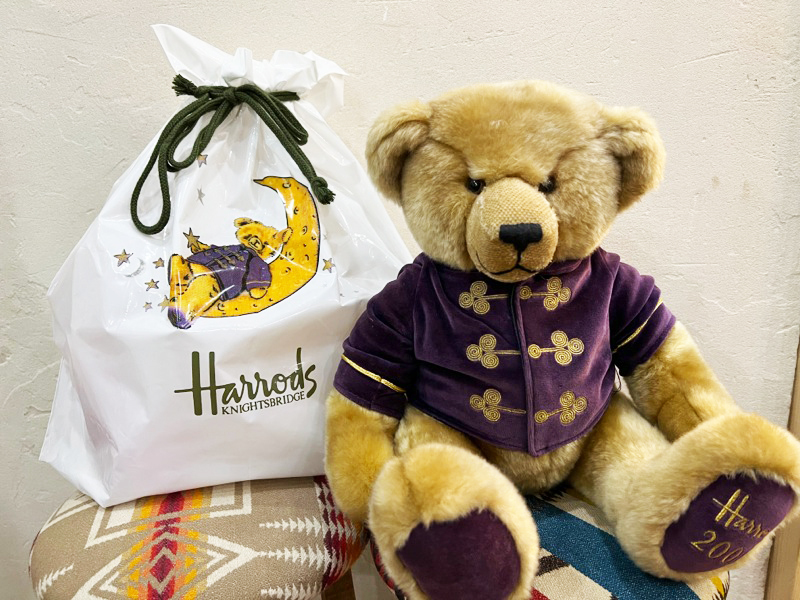美品 Harrods/ハロッズ 2000Year's Bear イアーズベア クリスマスベア