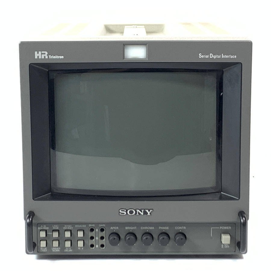 SONY BVM-9045QD トリニトロン カラーブラウン管モニター PVM SONY BVM-9045QD トリニトロン カラービデオモニター 9型○現状品【TB