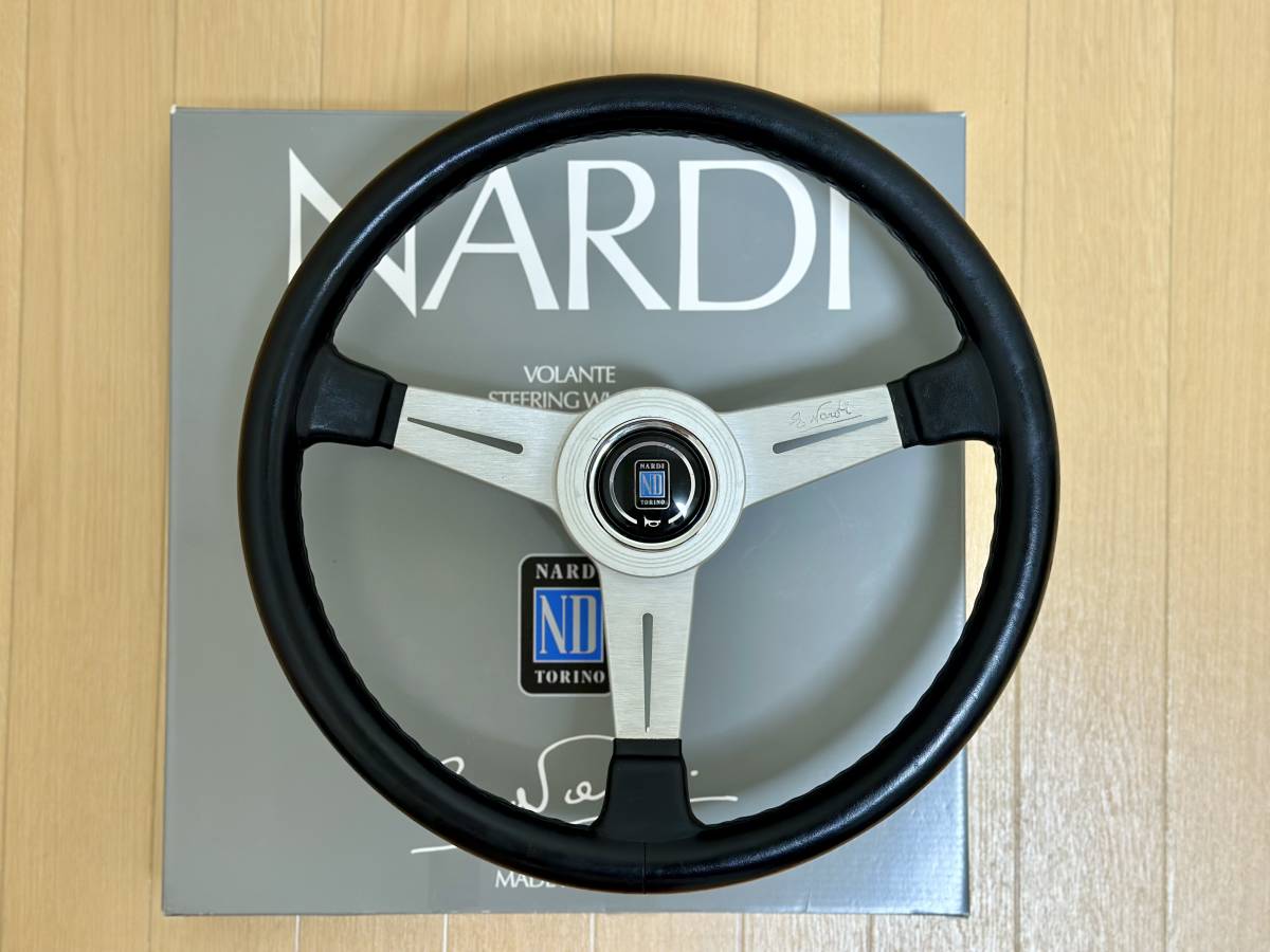 NARDI/ナルディ/レザー/ステアリング/36.5φ ボス付き NARDI/ナルディ/レザー/ステアリング/36.5φ ボス付き