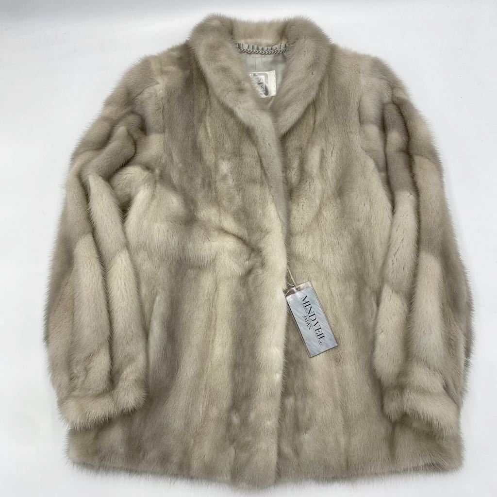 SAGA MINK サガミンク サファイア　ミンク 毛皮　コート サガミンク SAGA◇サファイアミンク◇デザイン◇ジャケット◇ドルマン