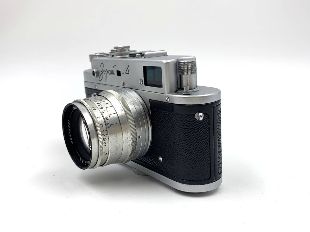 極上の Zorki-4 ゾ ルキーLEICA ジュピター8 Jupiter 50mm #763X 50mm