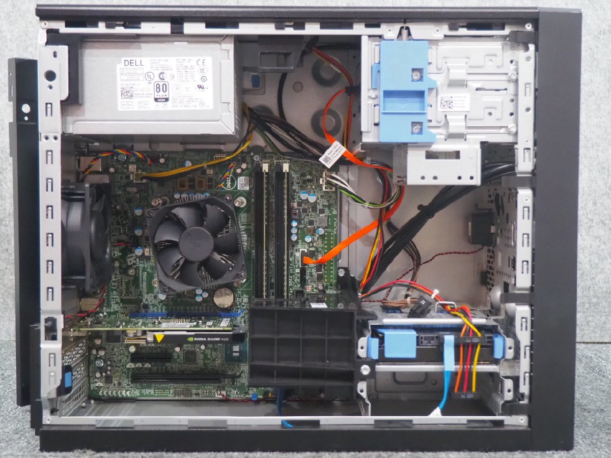 Dell Precision Tower 3620 - Ordenador de sobremesa (Intel Xeon E3-1240 v5, 8 GB de RAM, SDD de 256 GB, NVIDIA Quadro K620, Windows 7 Pro) Negro