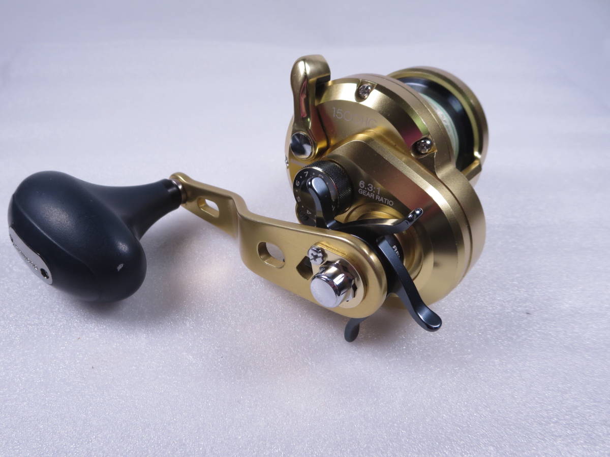 爐【Limited版】 シマノ オシアジガーリミテッド 1500HG 右 日本製 ジガー SHIMANO OCEA JIGGER Limited ジギング ベイトリール 0903F