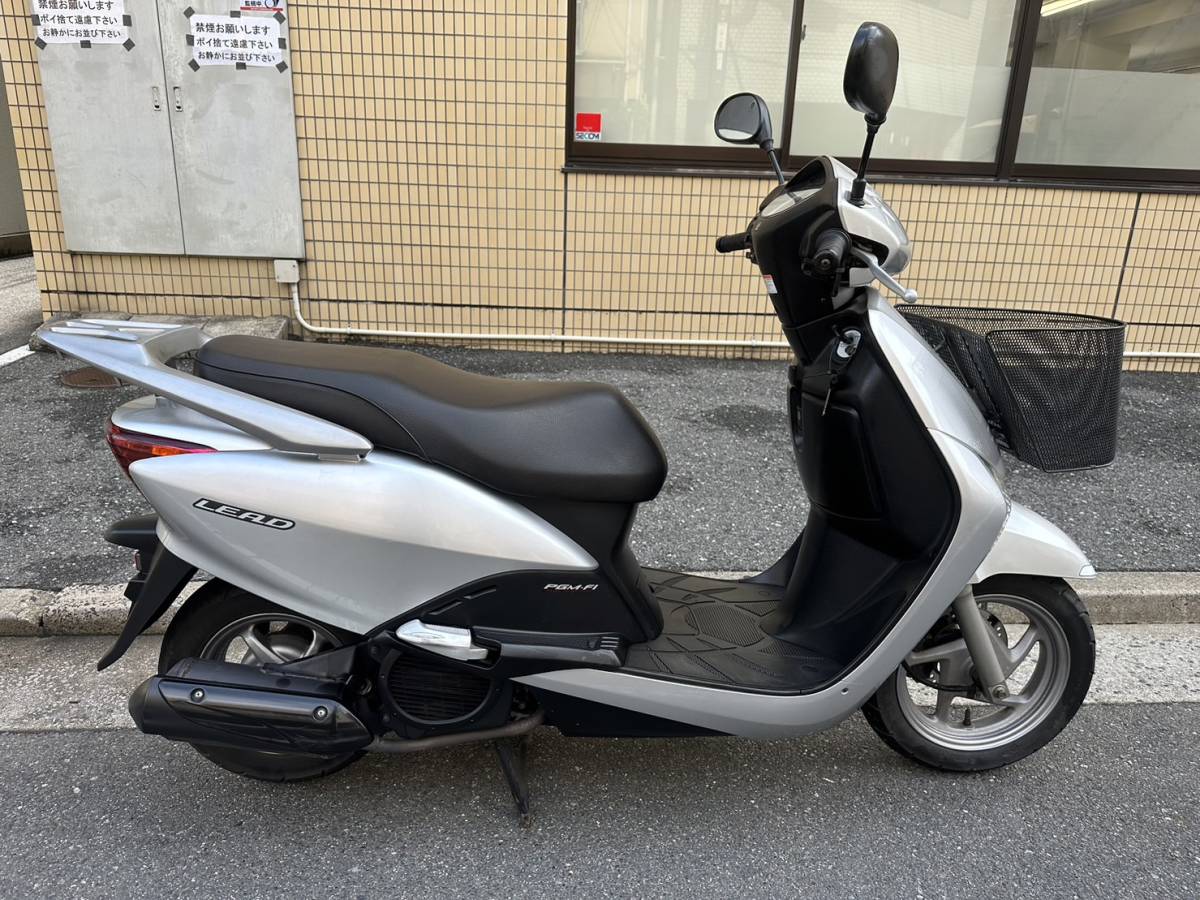 広島市中区発 ホンダ JF19-122‥ LEAD110 リード110cc 好調 9000km ワン 