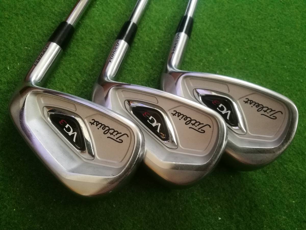Titleist タイトリスト VG3 2016 3本セット 番手：８～P シャフト：N.S.PRO 950GH (S) Tour Velvet 