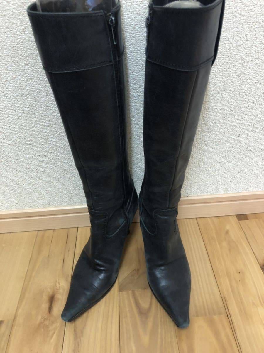 使用感☆DIANA ダイアナ☆ロングブーツ☆ピンヒール☆(22.5cm)｜売買