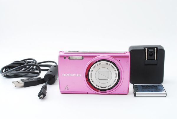 OLYMPUS デジタルカメラ FE-5050 ピンク コンパクトデジタルカメラ