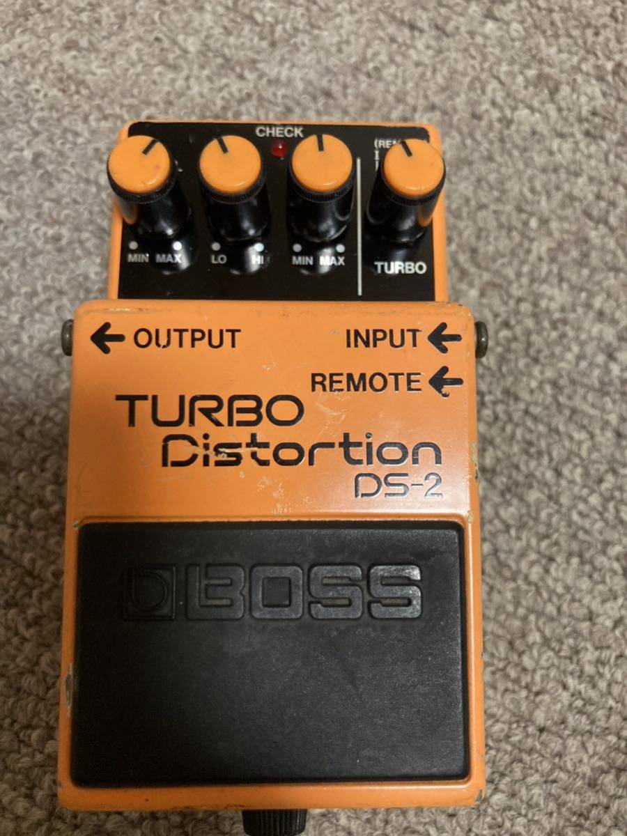 DS-2 BOSS 日本製 TURBO Distortion 1989年 Boss 公式通販 Turbo 台湾製 |