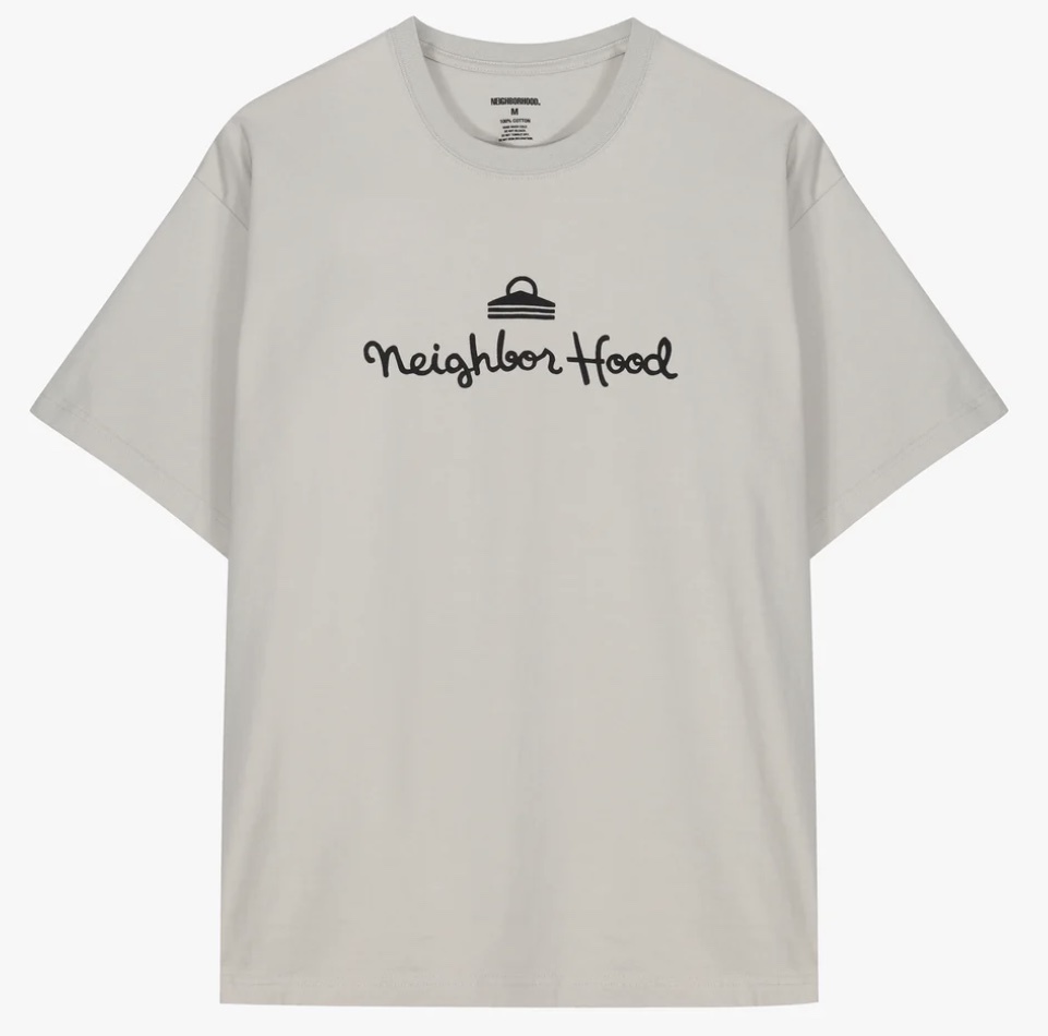 NEIGHBORHOOD Tシャツ NH-18 / C-TEE BEIGE XL 221PCNH-ST18 ネイバーフッド 2022AW ベージュ