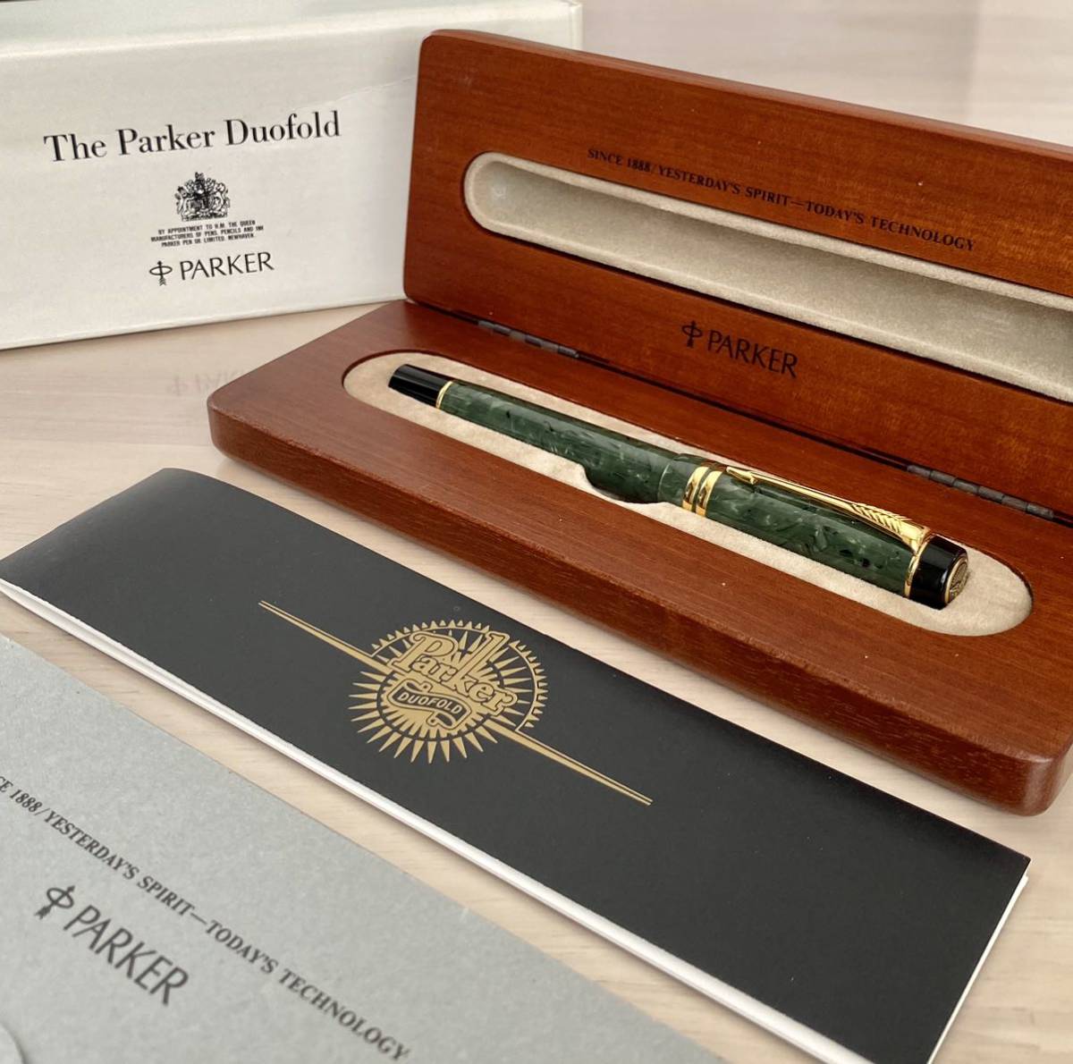極希少】ミレニアム 限定品 PARKER デュオフォールド グリニッジ 極
