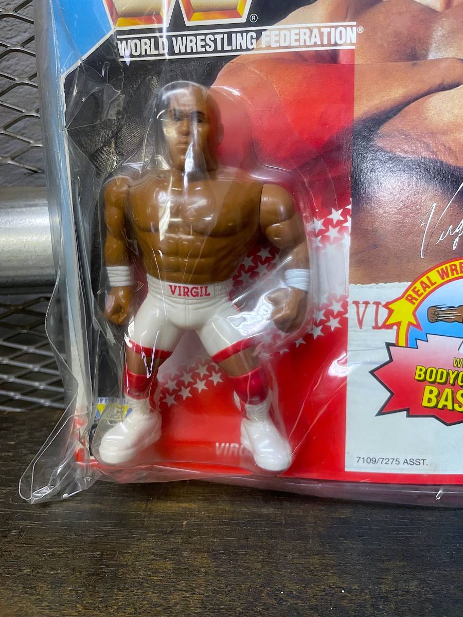 即決 ハズブロ HASBRO WWF フィギュア ヴァージル 1992 ブルーカード