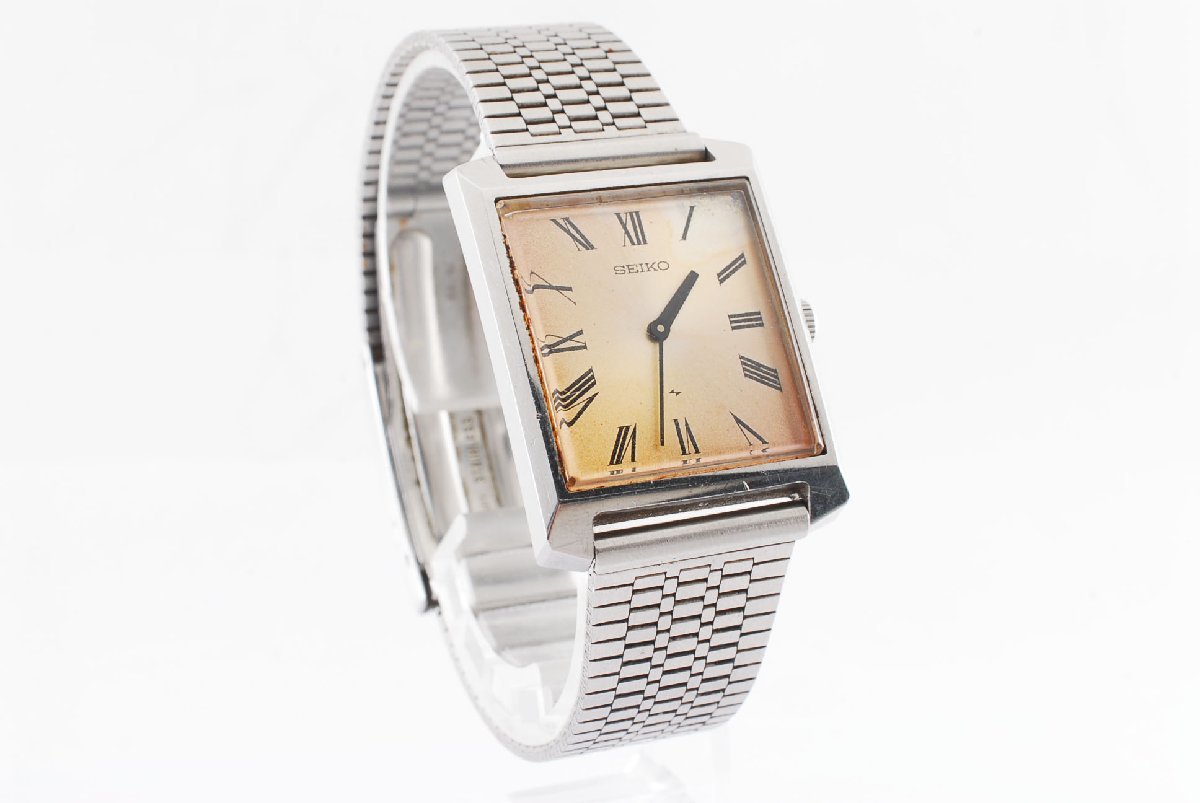 稼働品 セイコー スクエア 手巻き 2220-3031 メンズ 腕時計 SEIKO
