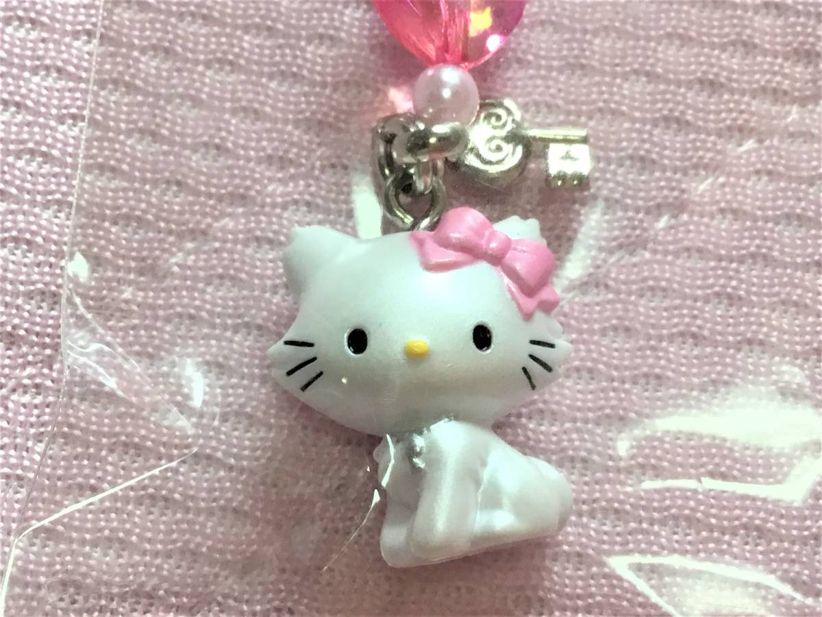 チャーミーキティ☆鍵チャーム付きストラップ 2005年 海外販売品 