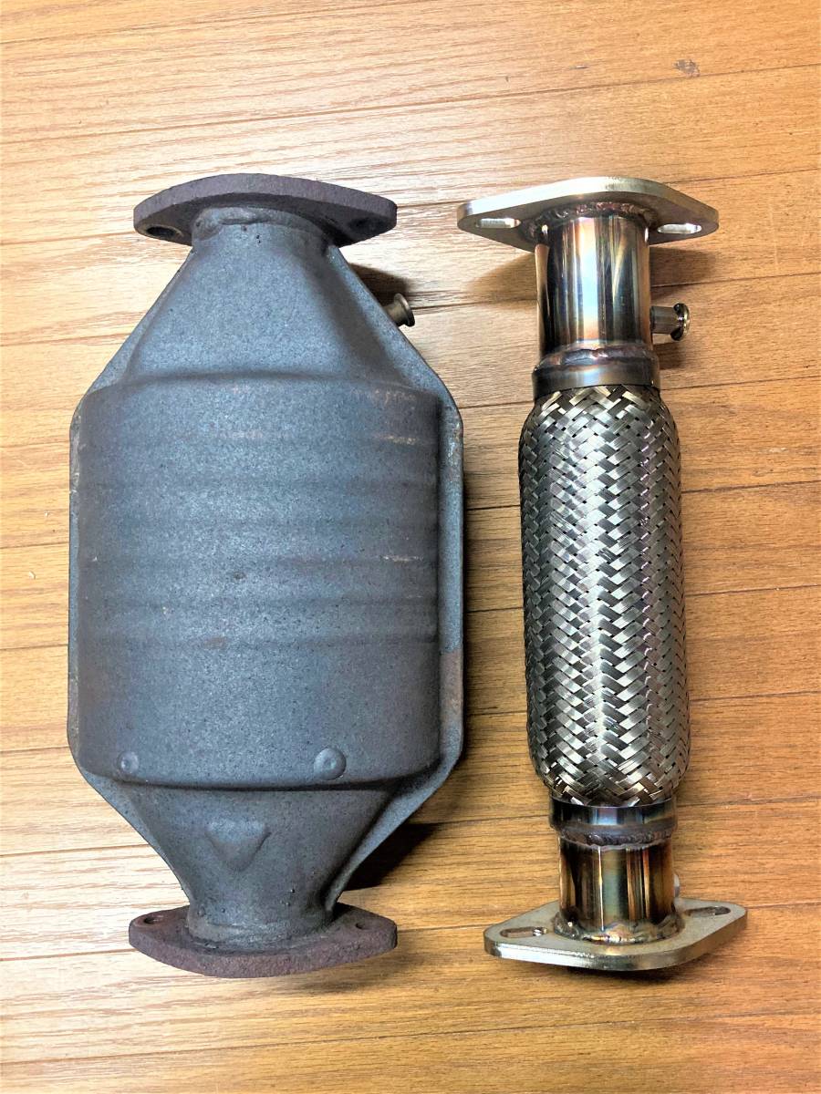 GX71系　フレキシブル触媒ストレパイプ　センサー取り付け穴付き専用設計 GX71系 フレキシブル触媒ストレパイプ センサー取り付け穴付き専用設計
