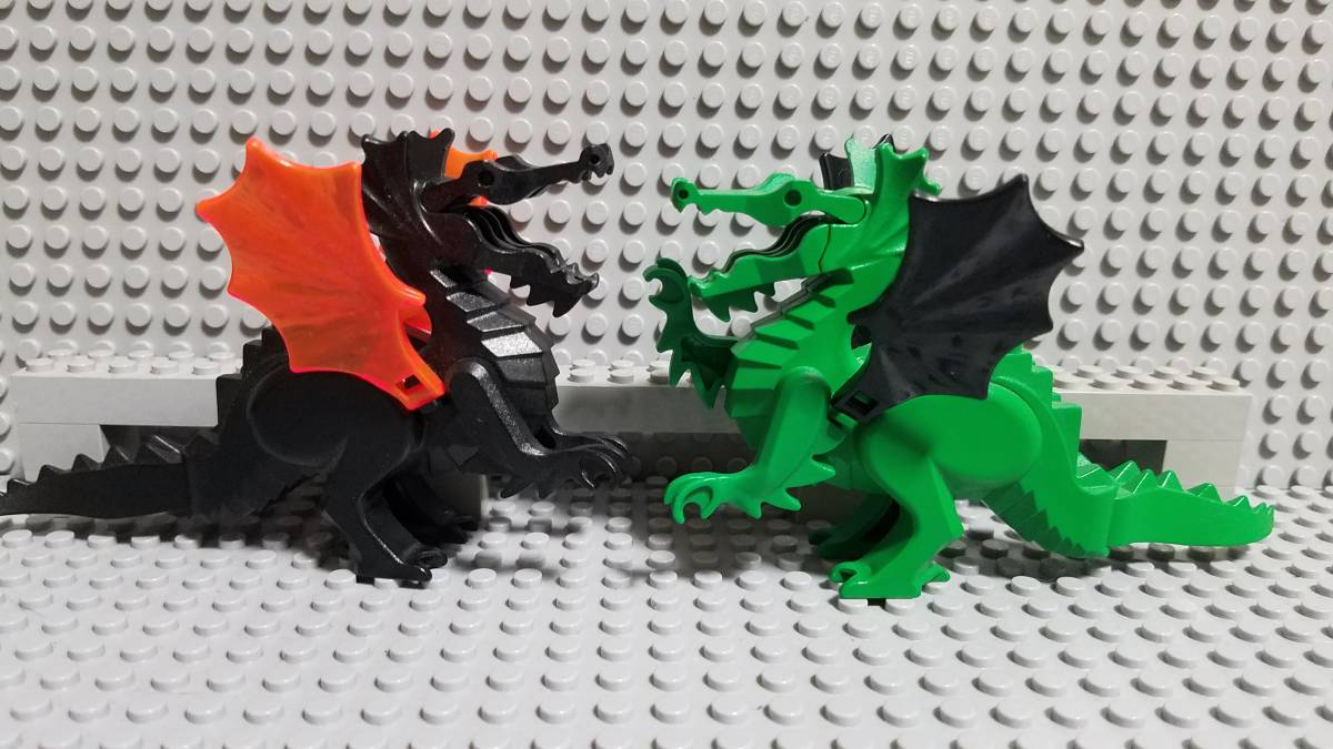 レゴ キャッスル お城シリーズ ドラゴン ブラックドラゴン グリーン 