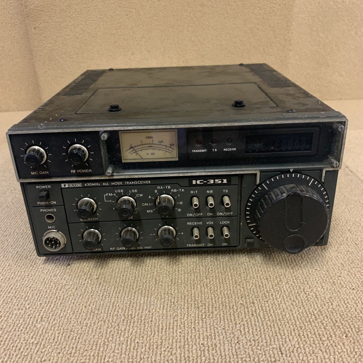 2026，爆買い ICOM アイコム IC-351 430MHz オールモードトランシーバー