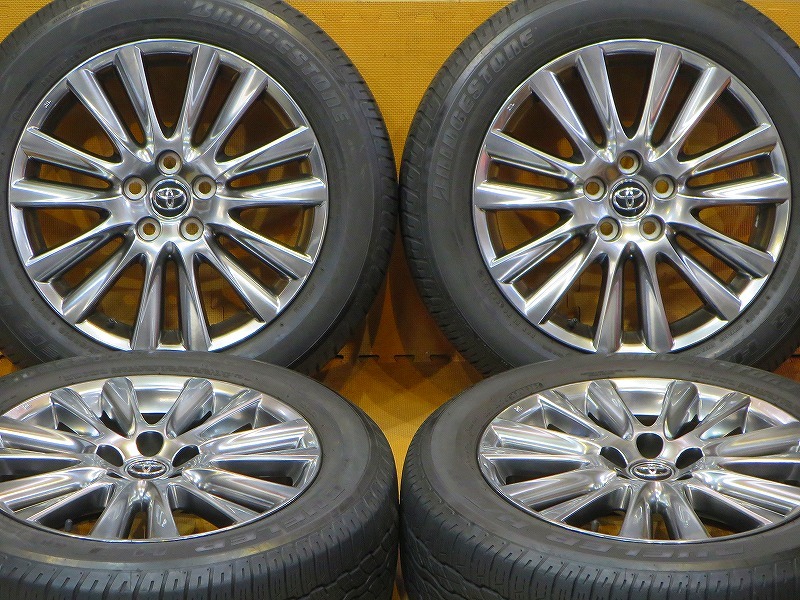 トヨタ 60ハリアー 純正ホイール 18インチ 4本 7J5HPCD114.3+45