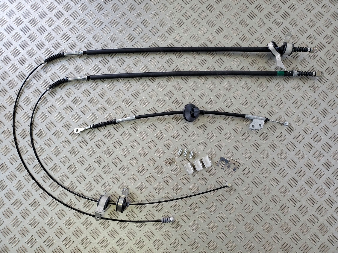 【税込/新品】SW20系 MR2　トヨタ純正パーキングブレーキケーブルセット(サイドブレーキワイヤー)　1991年12月～(2型以降)に適合☆