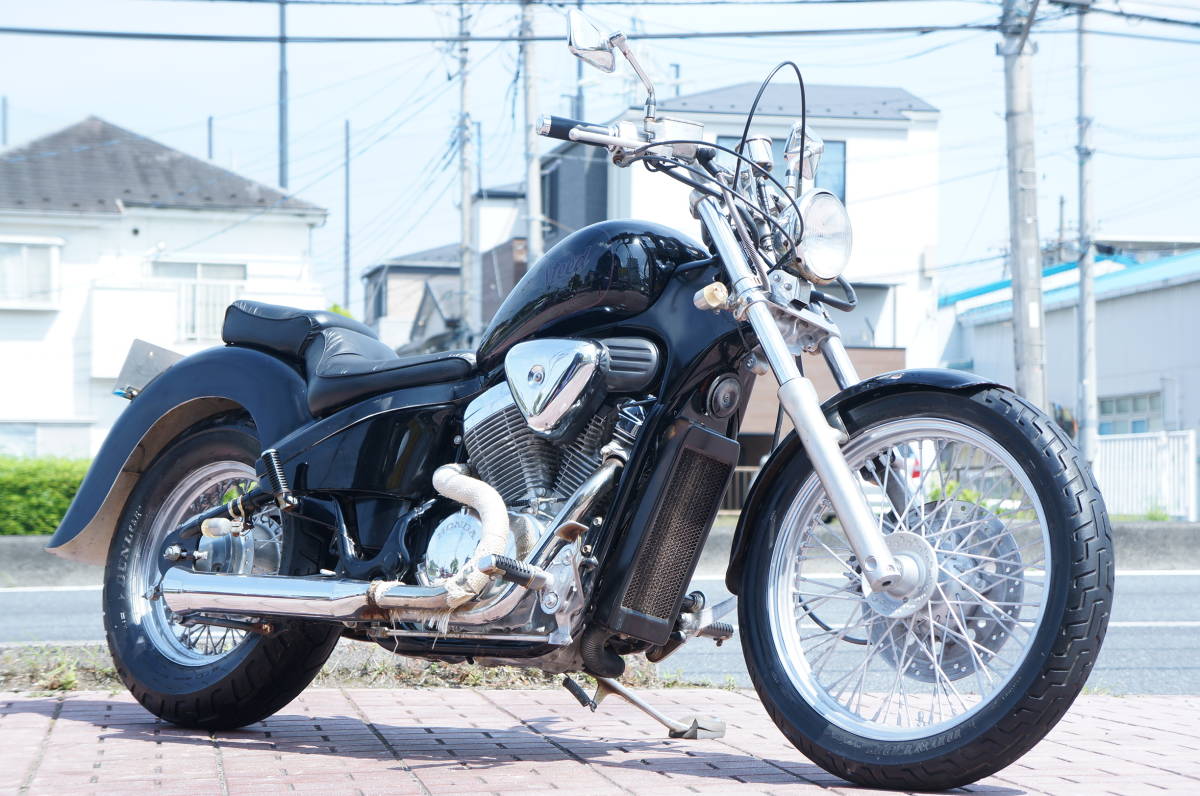 ◆◇配送のみ!! カスタム多数!! スティード 400 快調な走りです!! ドラッグスター、シャドウ、ビラーゴ等!! 埼玉～関東近県即日自社配送可