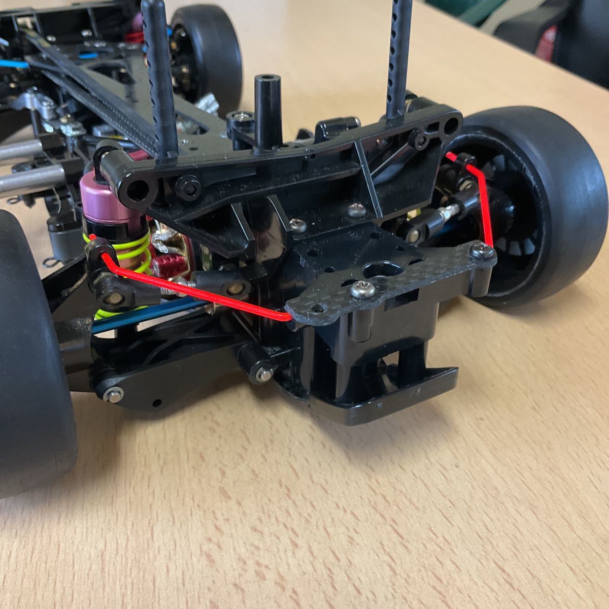 タミヤ 走行済み TA03R-S TA03 RS オプション付き カーボンシャーシ