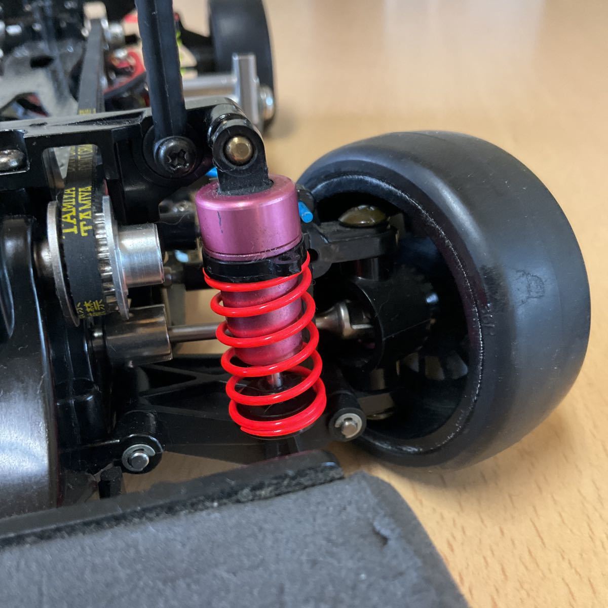 タミヤ 走行済み TA03R-S TA03 RS オプション付き カーボンシャーシ