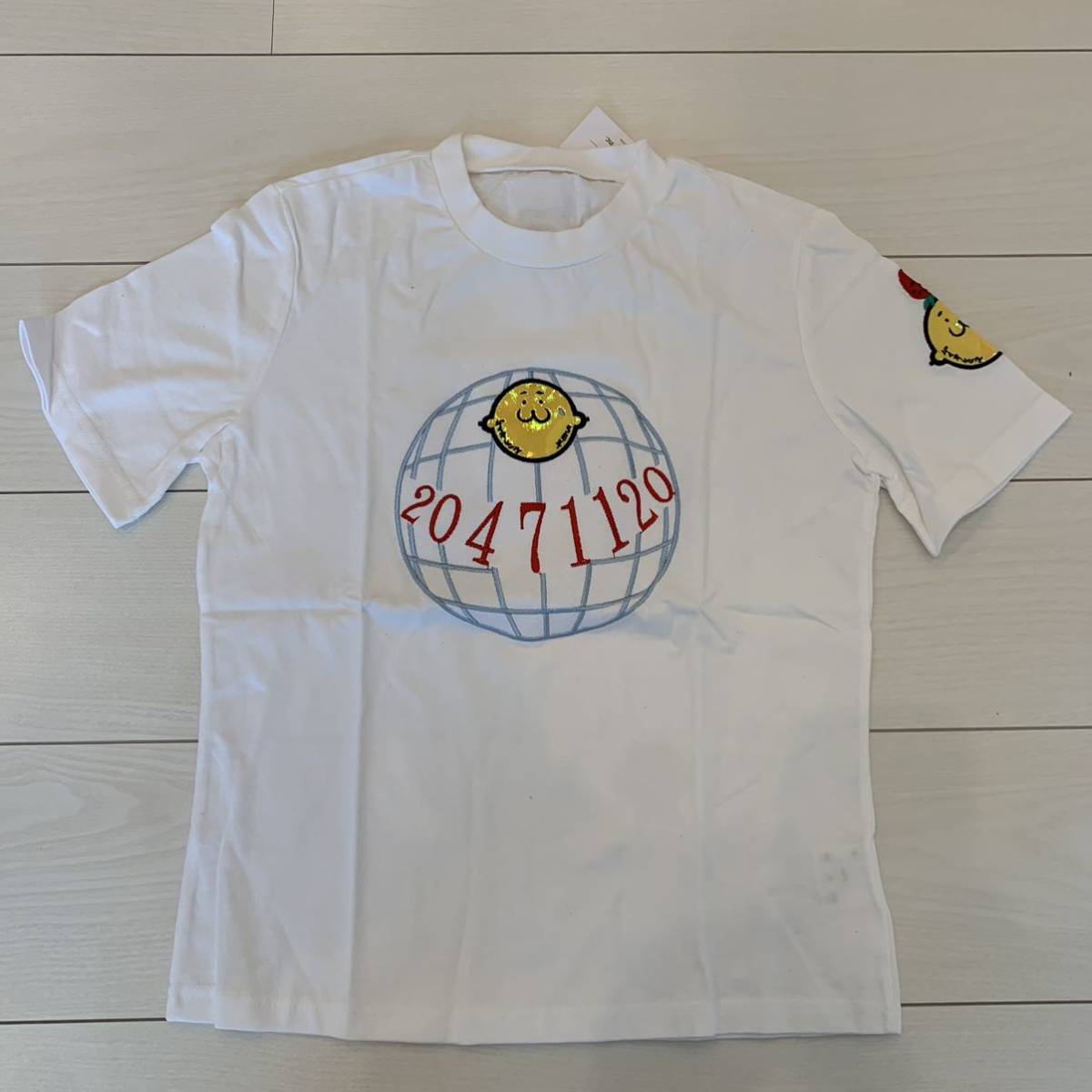 激レア 90s 未使用品 タグ付き 袋付き 20471120 半袖Tシャツ ホワイト 