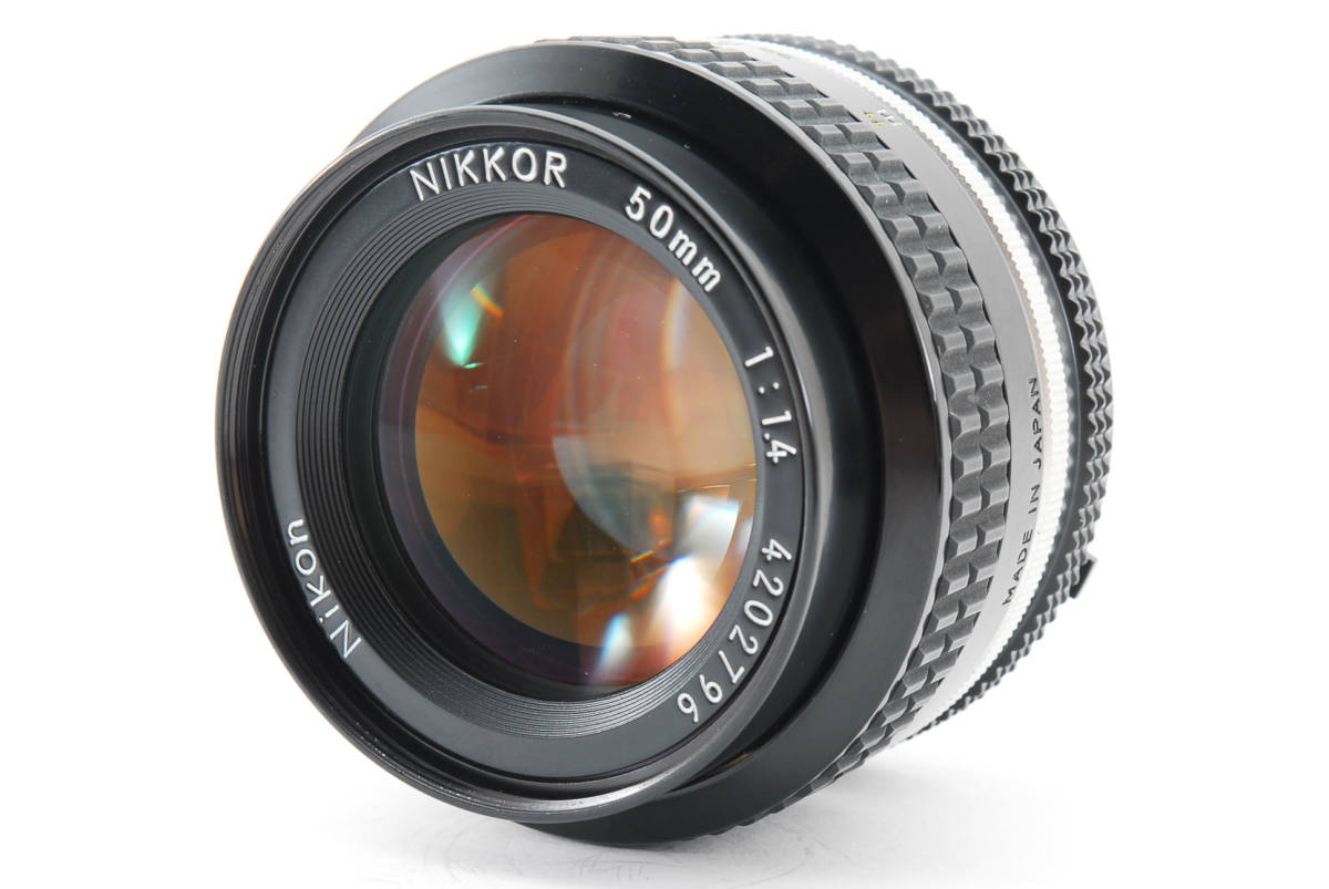 ★極上美品★ニコン NIKON Ai NIKKOR 50mm F1.4 ★完動★#17402