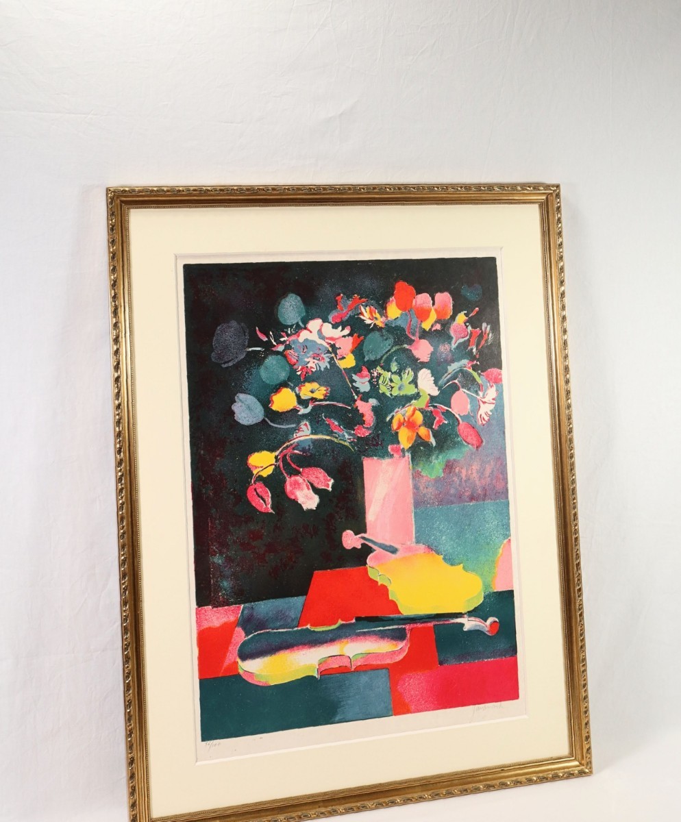 ☆ポール・ギヤマン☆「馬に乗る人」 リトグラフ E.A 大判 美品