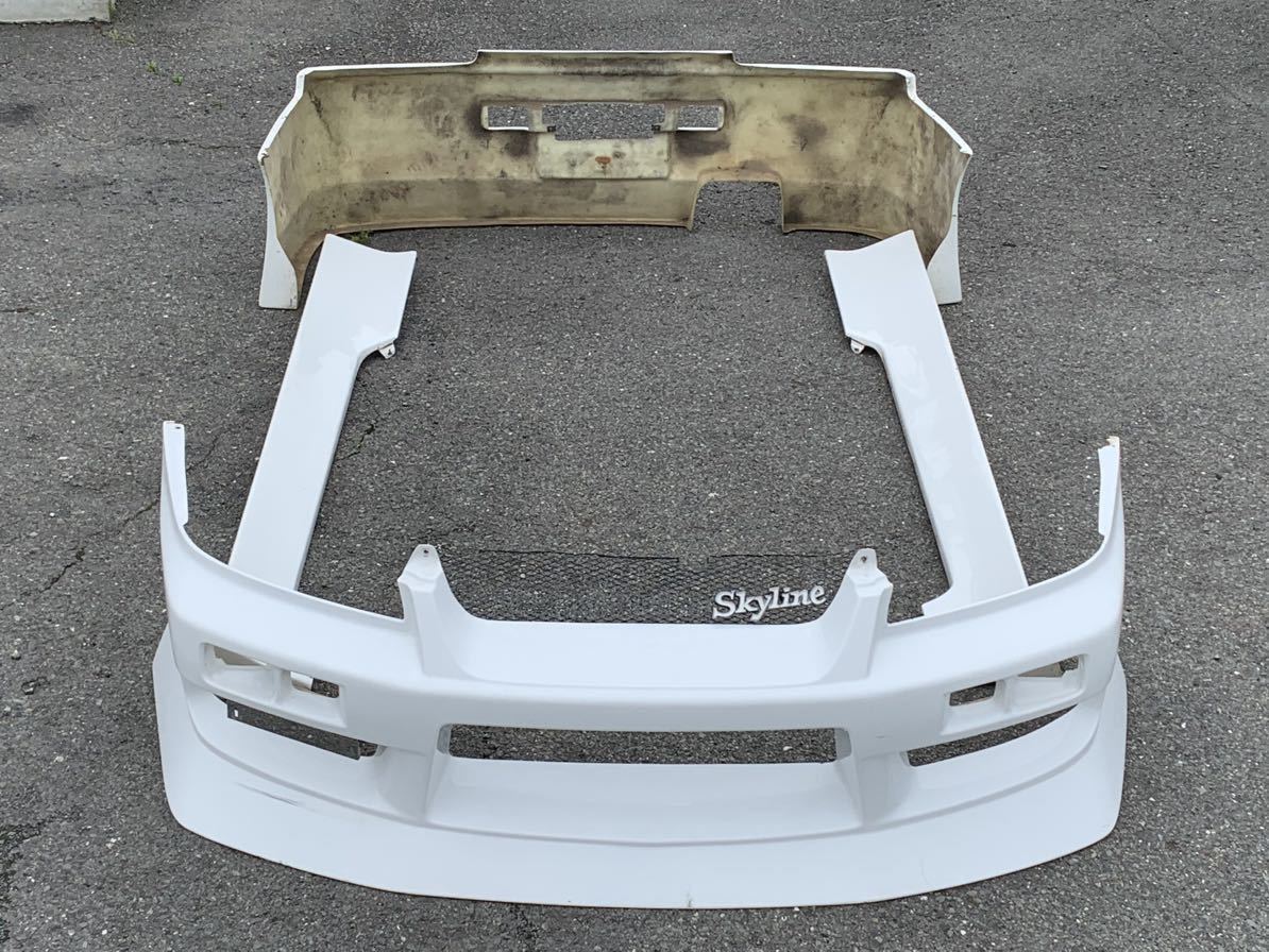 ER34 フルエアロ 3点セット フロントバンパー リアバンパー サイド 