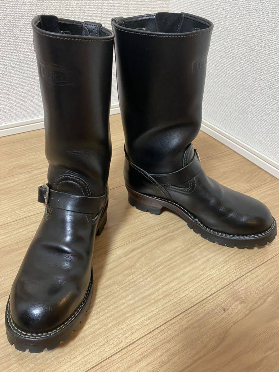 美品Wesco BOSSウエスコ ボス 9E 27cm エンジニアブーツ/レッド 
