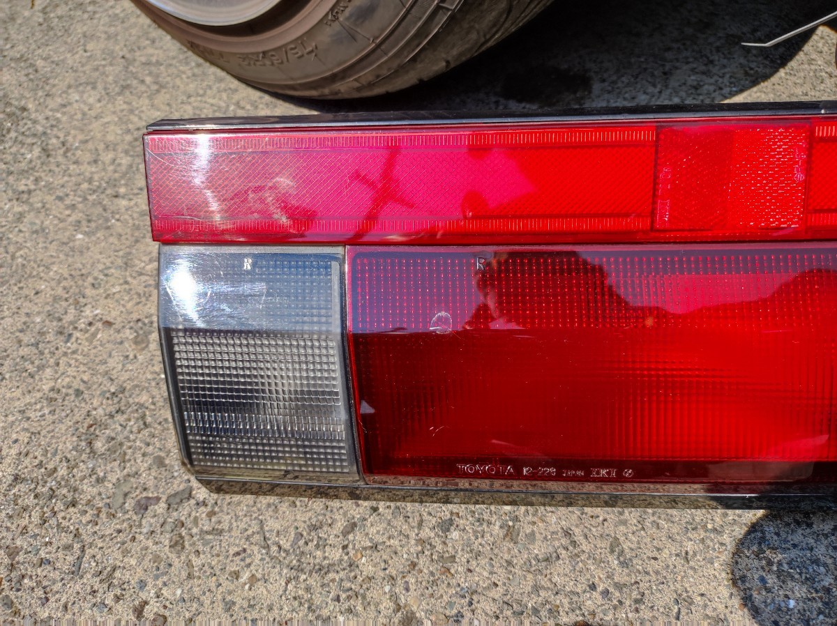 AE86 テールランプ 後期テール スプリンタートレノ トレノ 配線付き