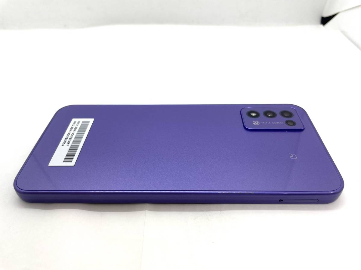 美品】ワイモバイル Libero 5G III パープル系 A202ZT SIMフリー 付属