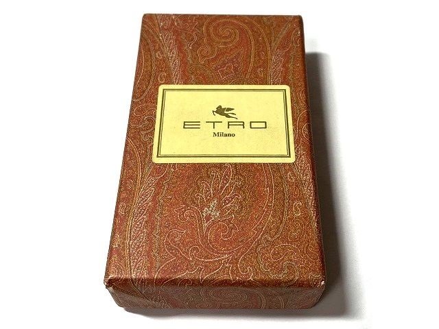 美品 ETRO エトロ 6連キーケース ペイズリー PVC 人気品 6連 ETRO エトロ
