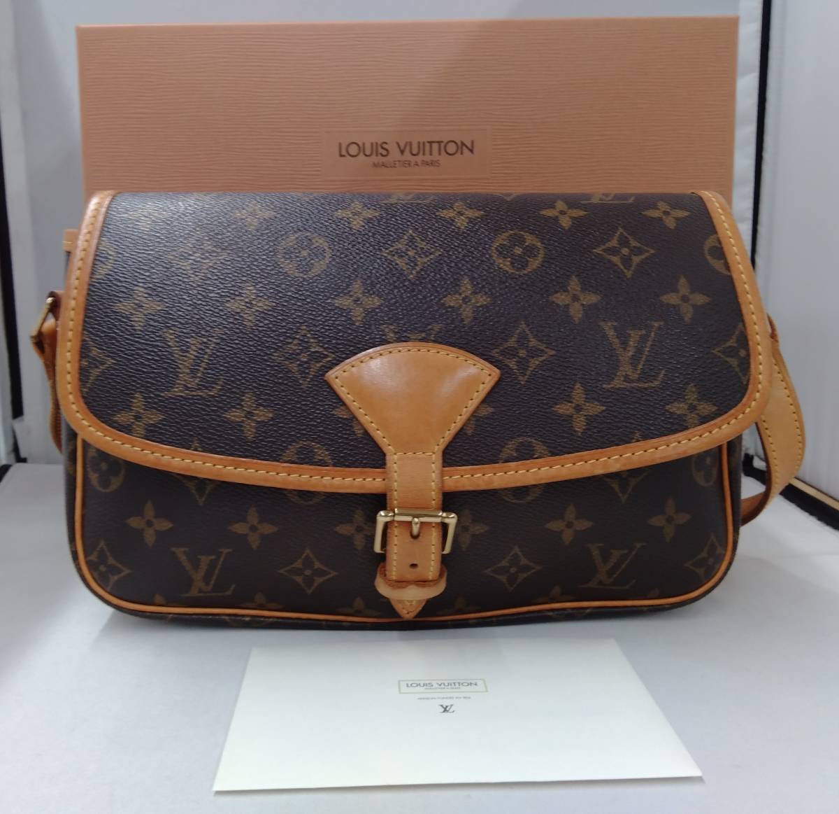 箱有】LOUIS VUITTON ルイヴィトン M42250 モノグラム／ソローニュ 
